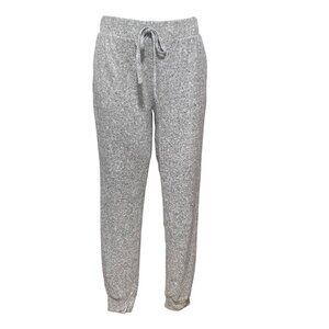 Wandering Dreams Gray Soft Knit Lounge Wear Joggers Size Medium